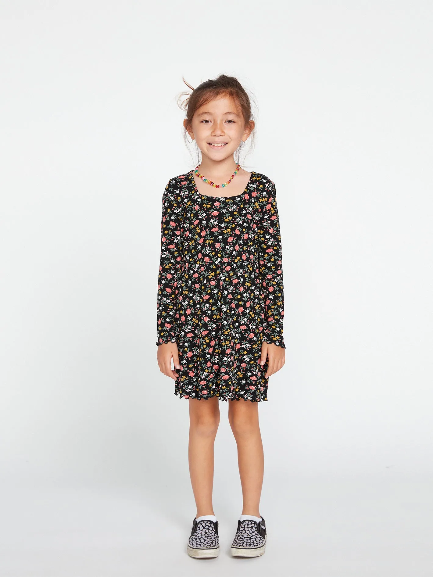 Girls Eazy Focheezy Dress - Black Combo