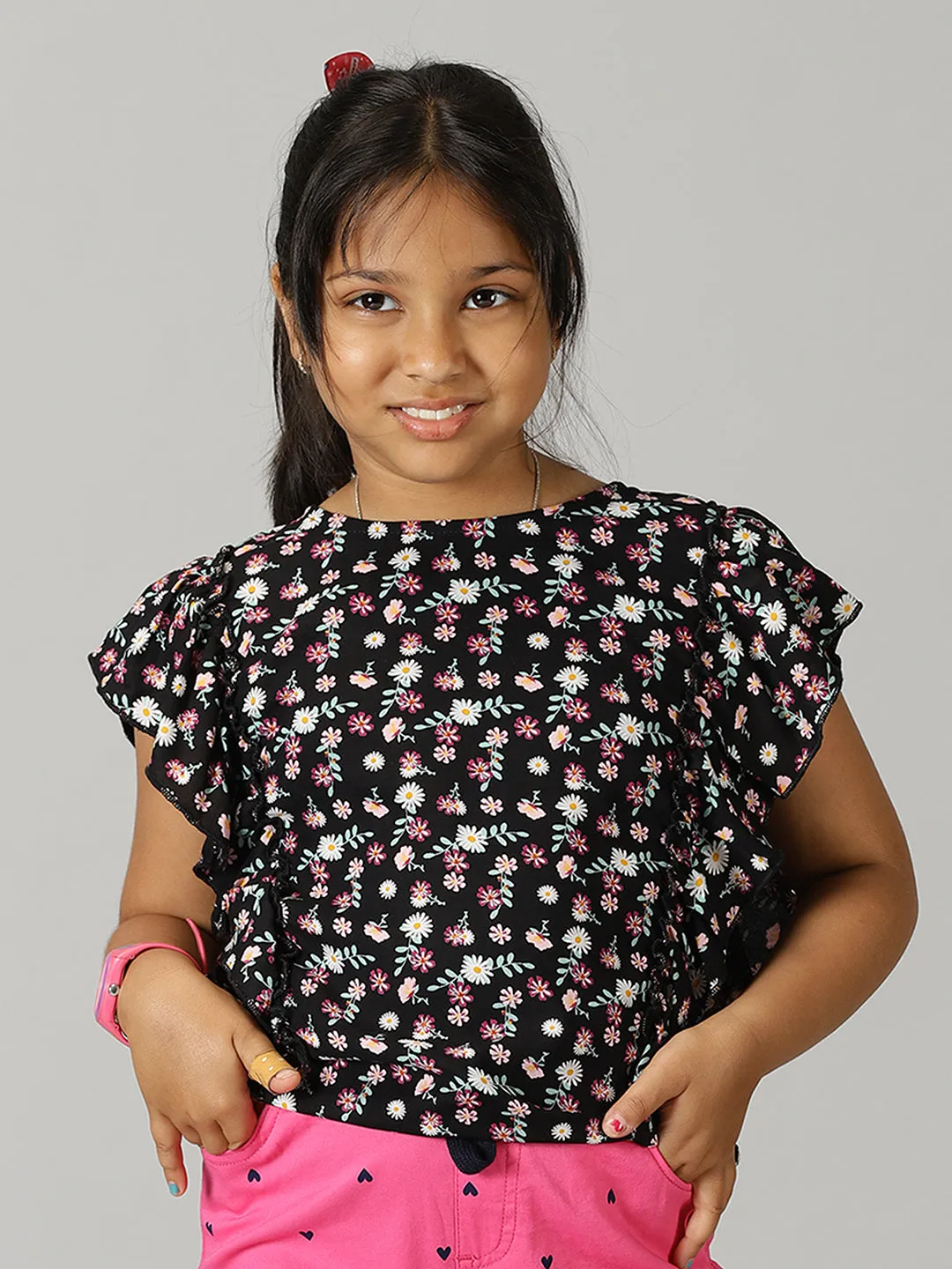 Girls Ruffle Top