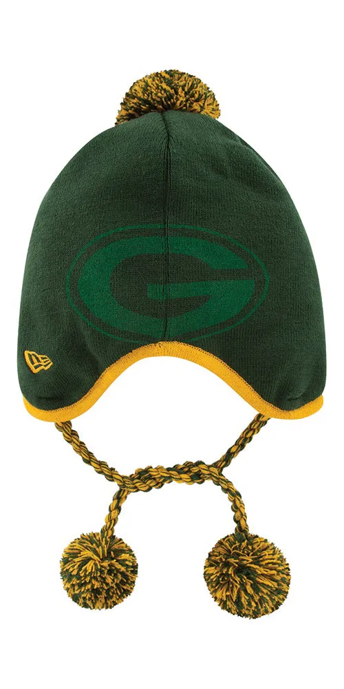 Green Bay Packers Tassle Twist Peruvian Knit Cap