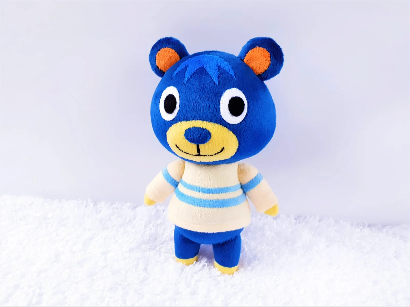 Handmade custom Poncho the cub bear plush