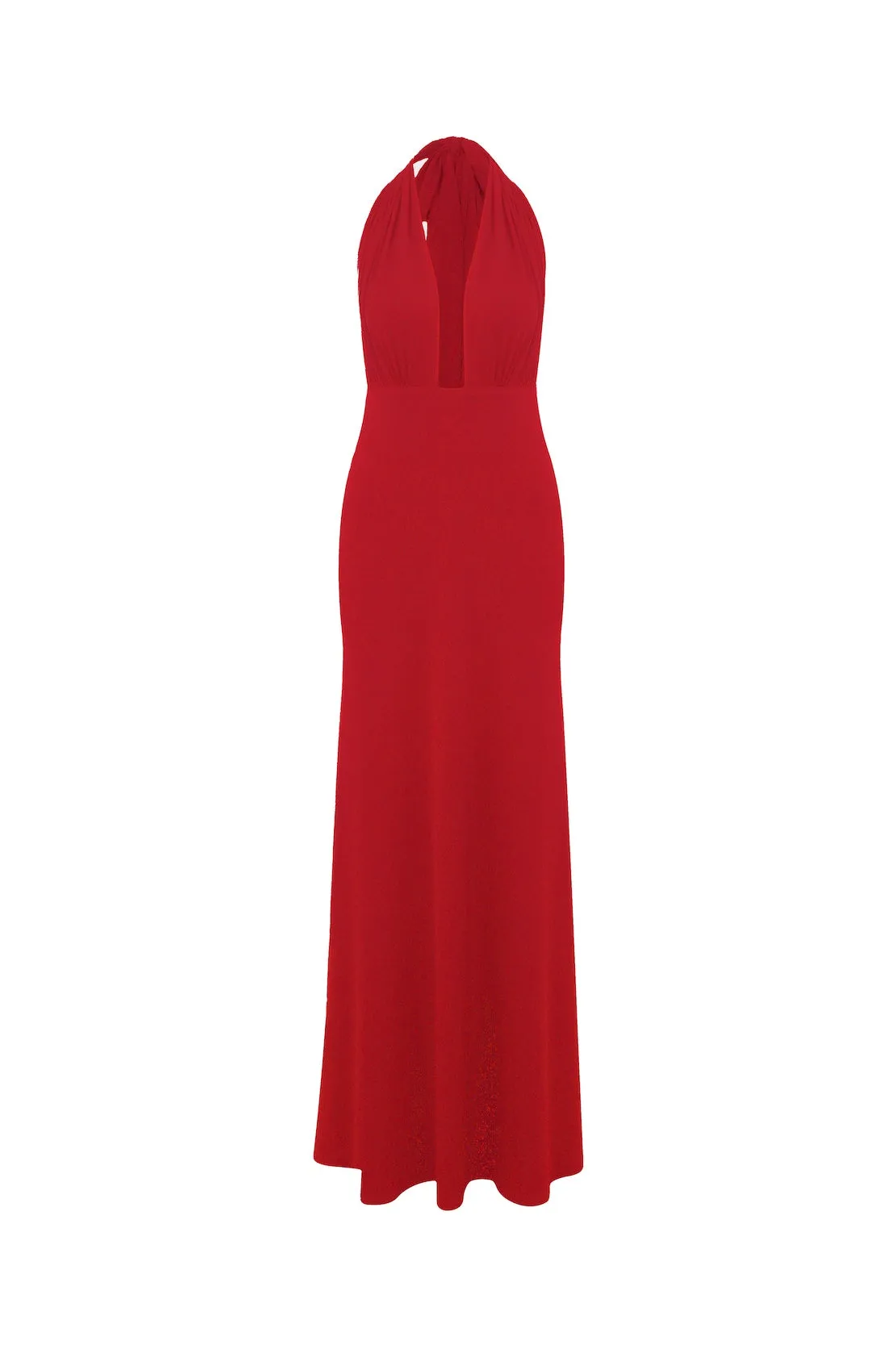 Ines Dress In Fiery Red