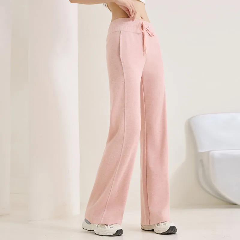 INSTOCK - 2024 autumn and winter new thick wide-leg pants