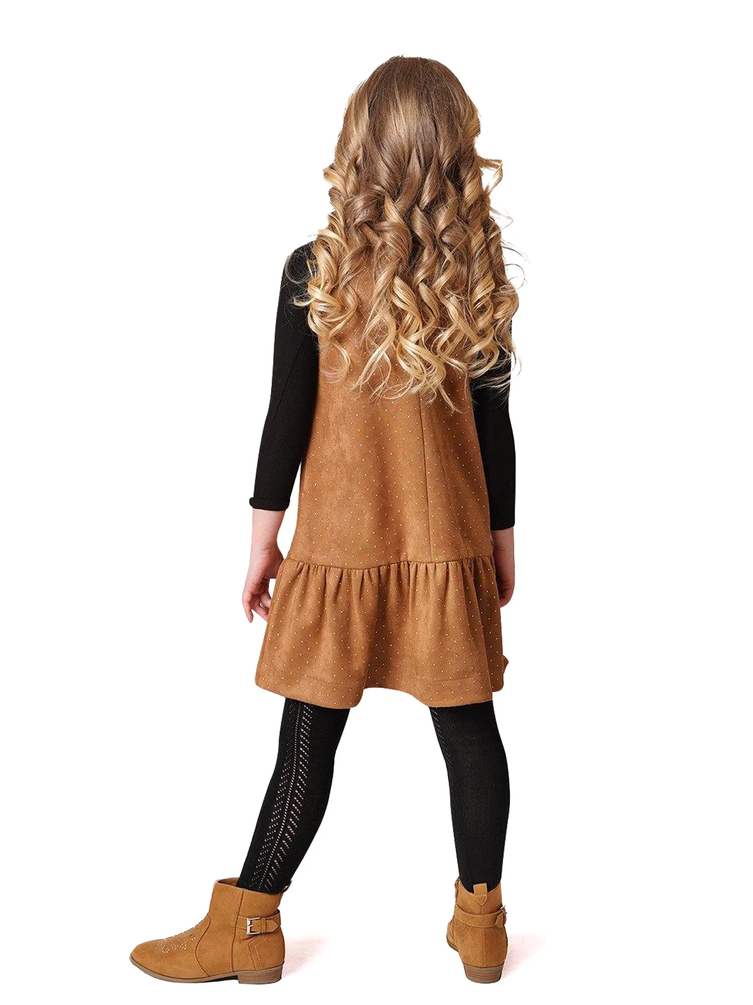 iPosh Suede V-neck Jumper