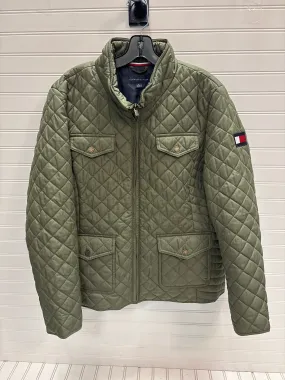 Jacket Puffer & Quilted By Tommy Hilfiger In Green, Size: Xl