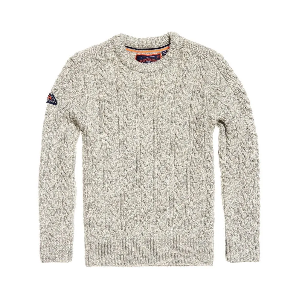 Jacob Crew Jumper (Concrete Twist)