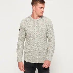 Jacob Crew Jumper (Concrete Twist)