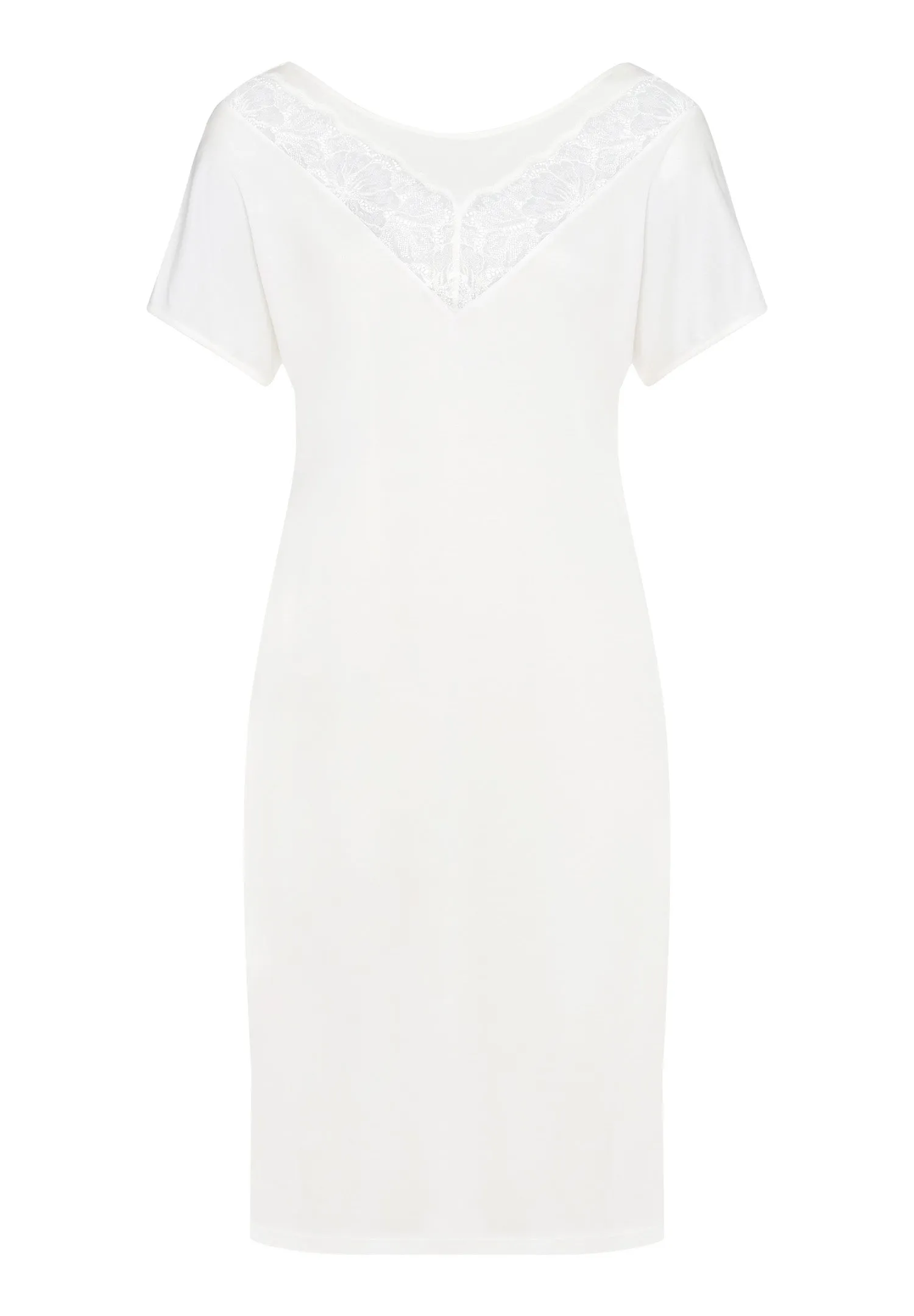 Juna Soft Lace Trim Nightgown | Off White 77972-102