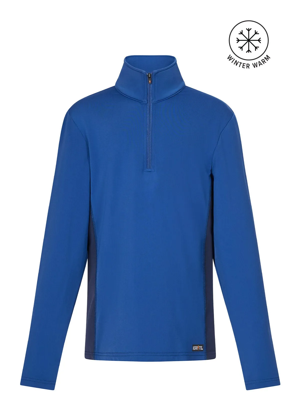 Kids Rail Side Quarter Zip Fleece Tech Top