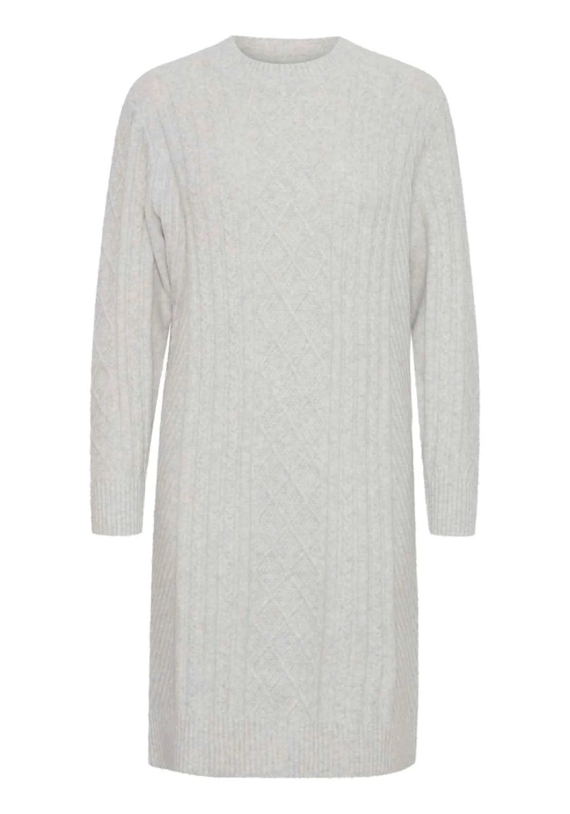 Knit Dress - Marshmallow Melange