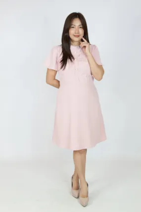 Korean Puff Sleeve Dress