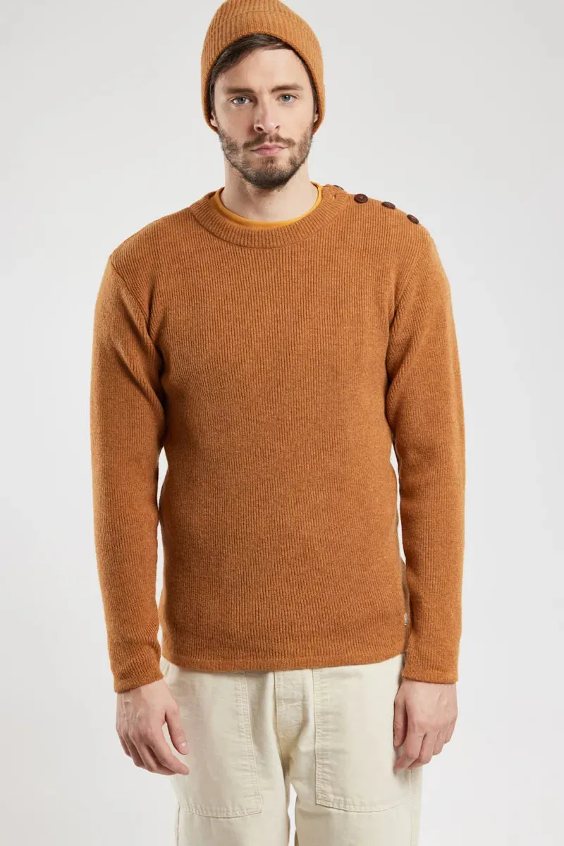 Lambswool Sailor Sweater - Dark Sunflower