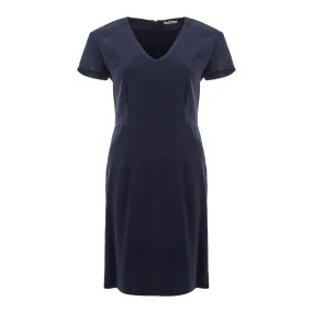 Lardini Elegant Blue Viscose Dress Perfect for Every Occasion