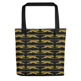 LEAPING LEOPARDS Tote bag