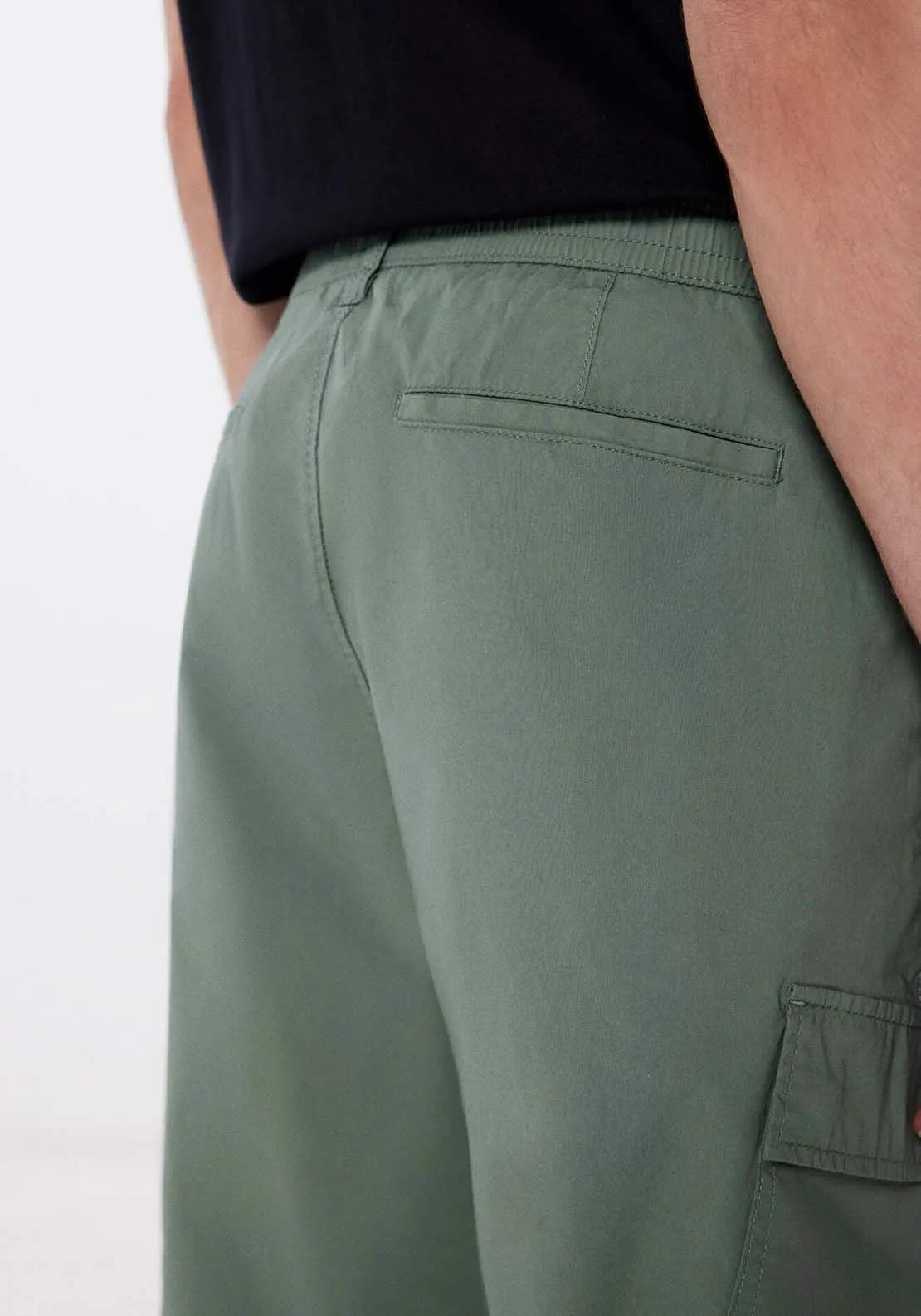 Lightweight cargo trousers - Green