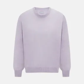 Lilac Cashmere Round Neck Jumper