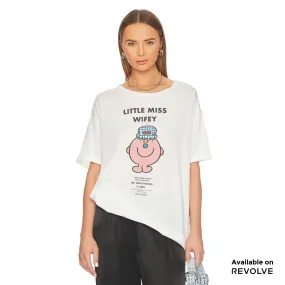 Little Miss Wifey - Oversized Tee - White