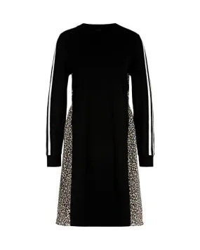 Marc Cain Leopard Print Back Dress