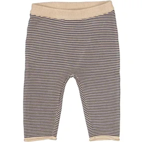 MarMar New Born Blue Stripe Pira Knit Pants