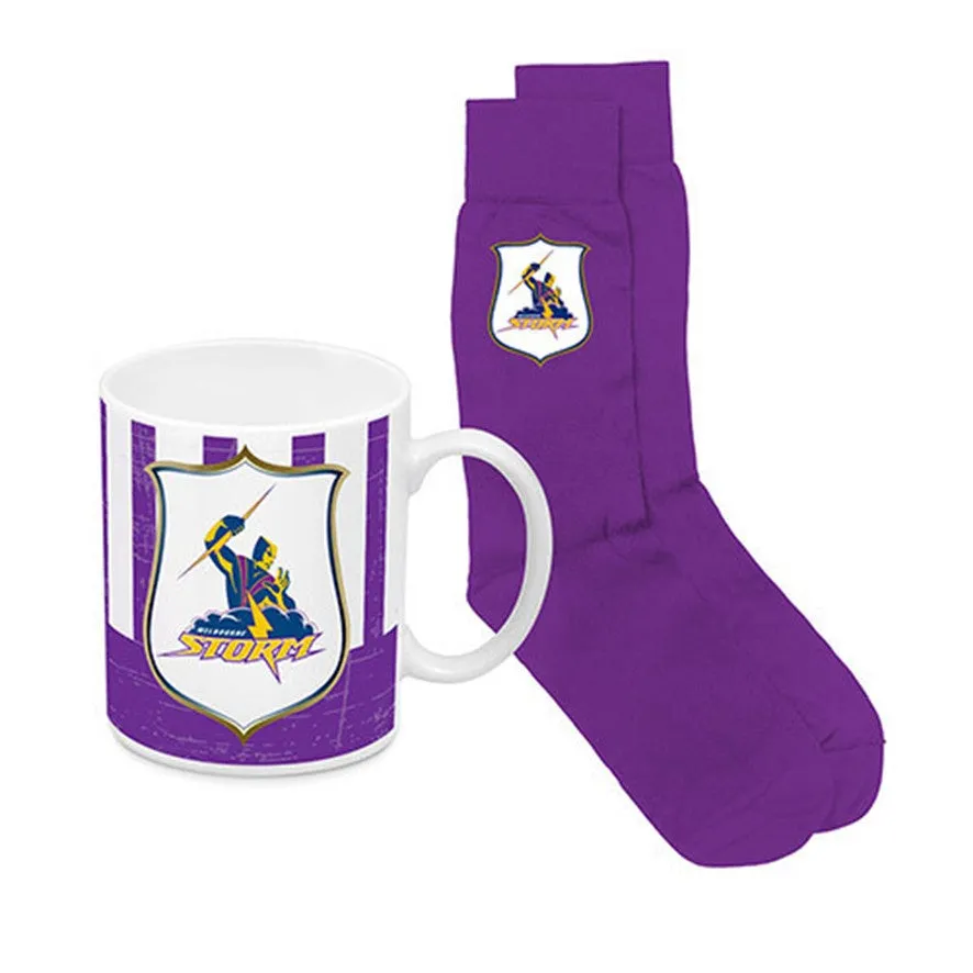 Melbourne Storm Heritage Mug And Sock Pack