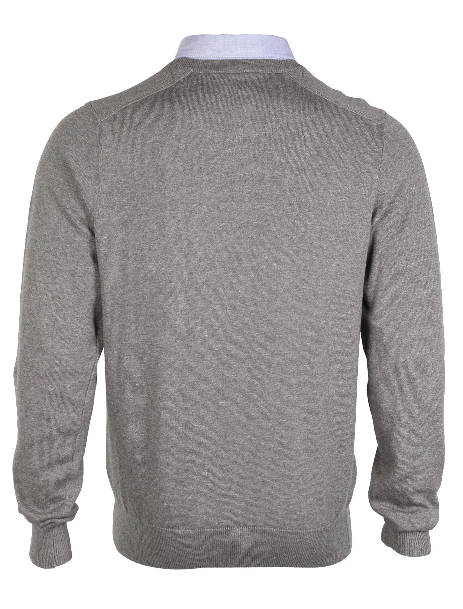 Mens Kensington Dockside Lloyd Cotton Jumper in grey