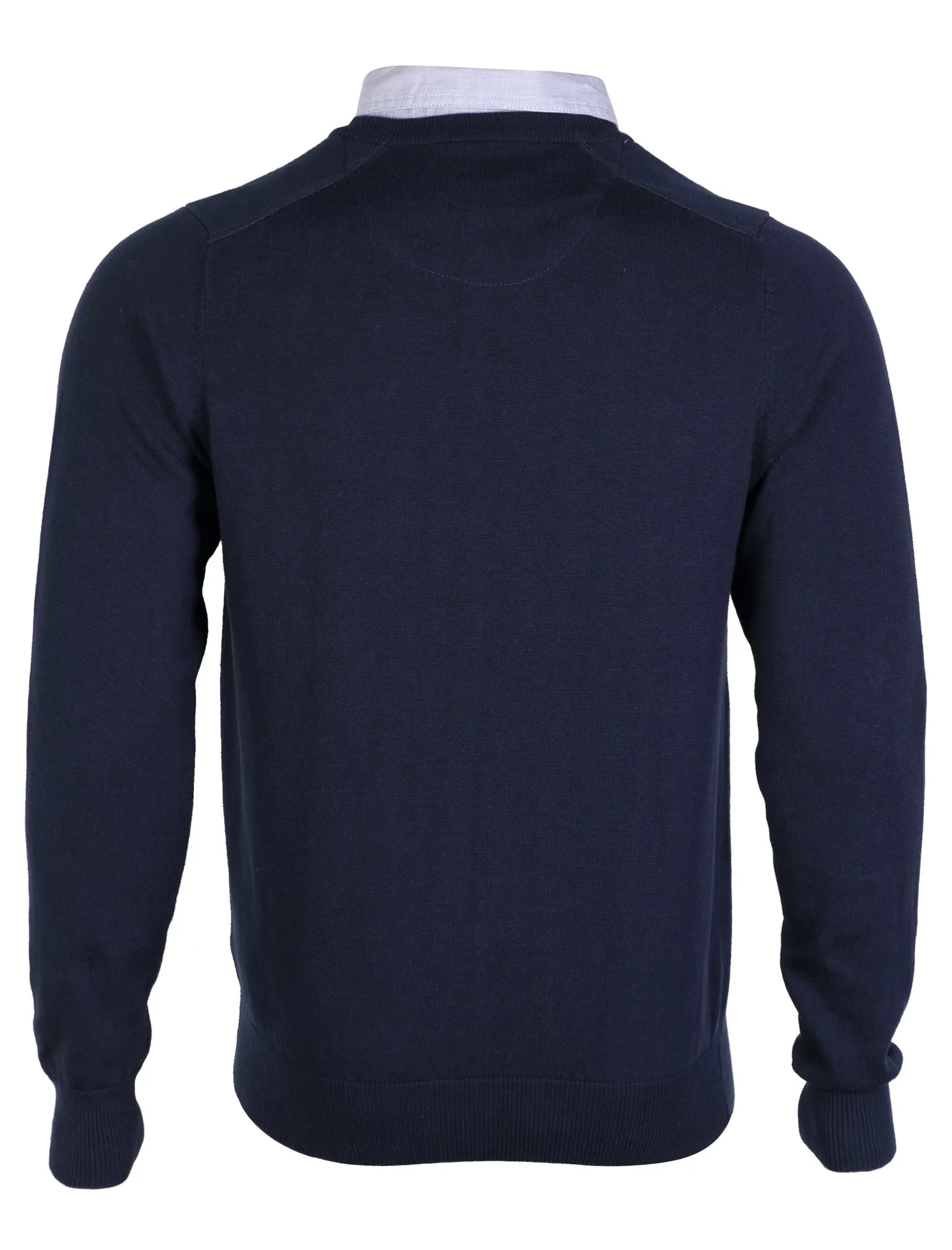 Mens Kensington Dockside Lloyd Cotton Jumper in navy