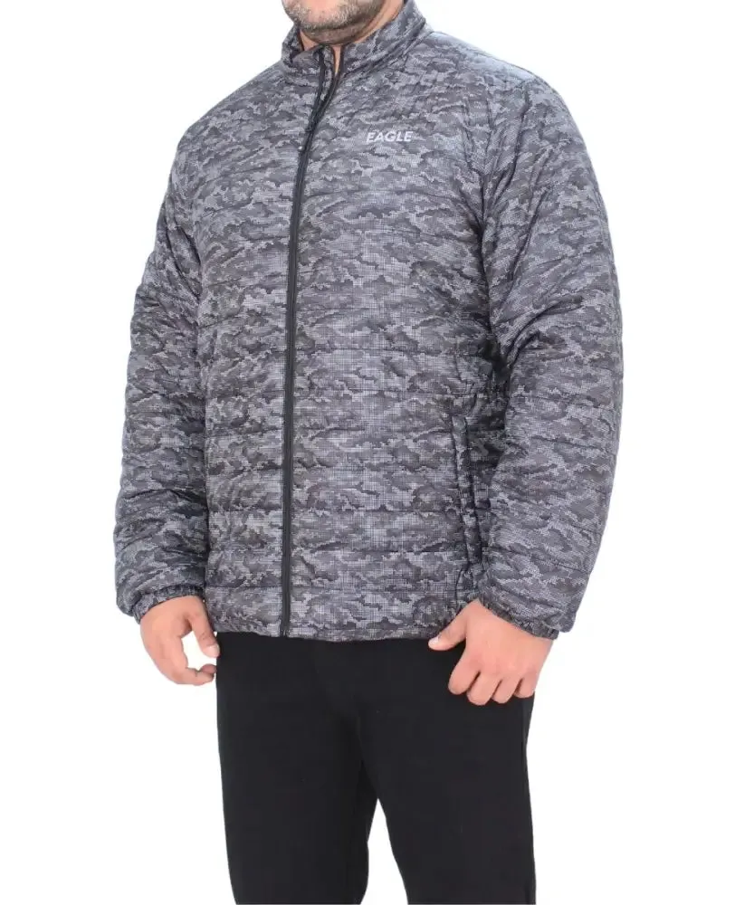 Mens Printed Puffer Jacket