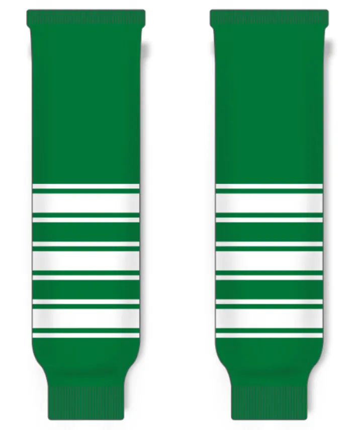 Modelline 2002 Toronto Maple Leafs Heritage Classic Kelly Green St. Pats Knit Ice Hockey Socks