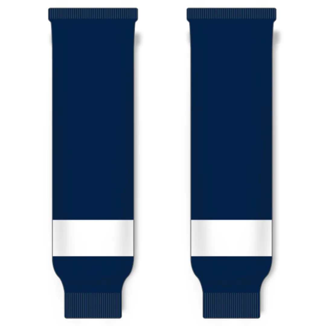 Modelline 2022 Toronto Maple Leafs Heritage Classic Navy Knit Ice Hockey Socks