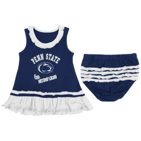 Nittany Lions Baby Ruffled Tank Dress