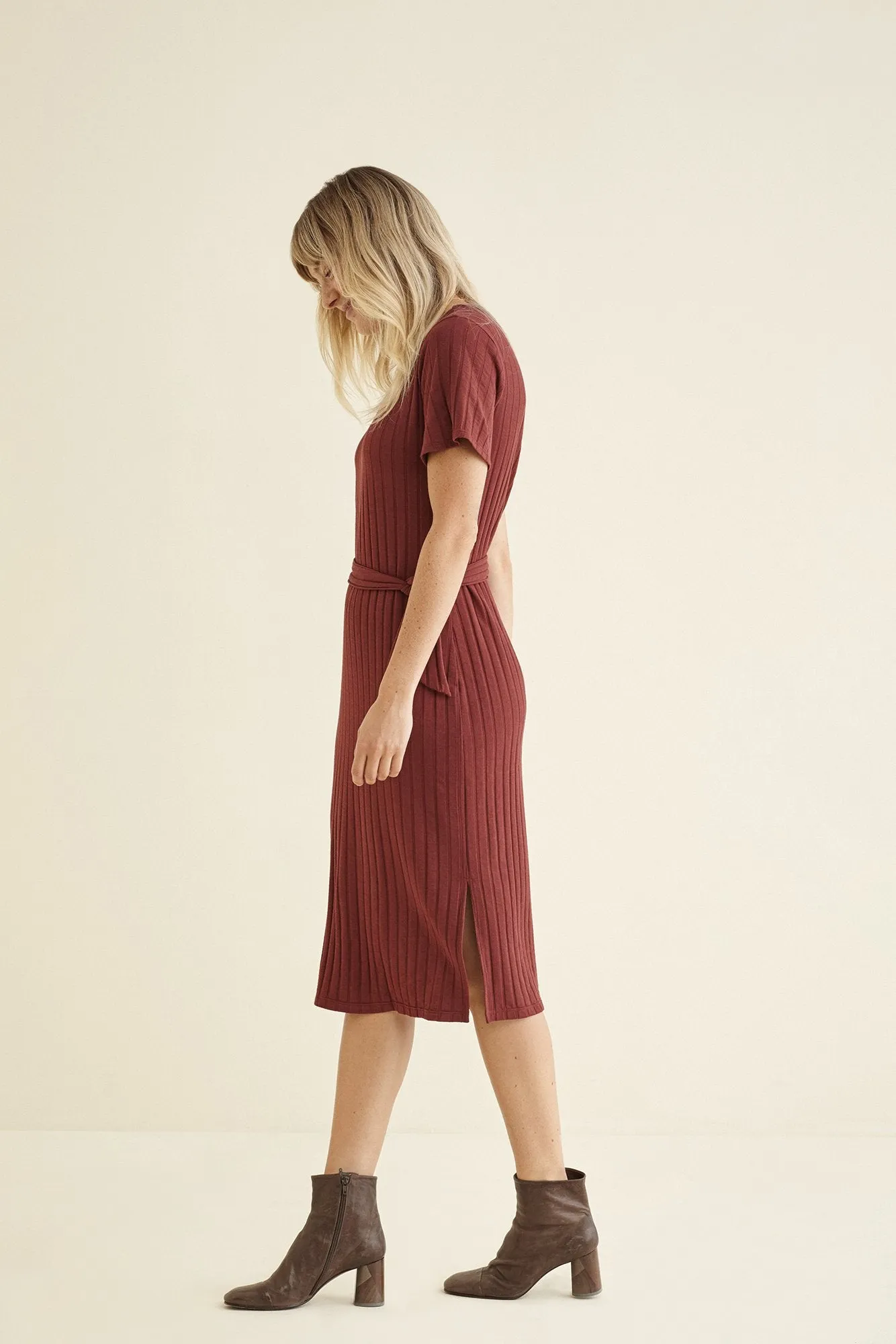 Nyckette Ribbed Dress