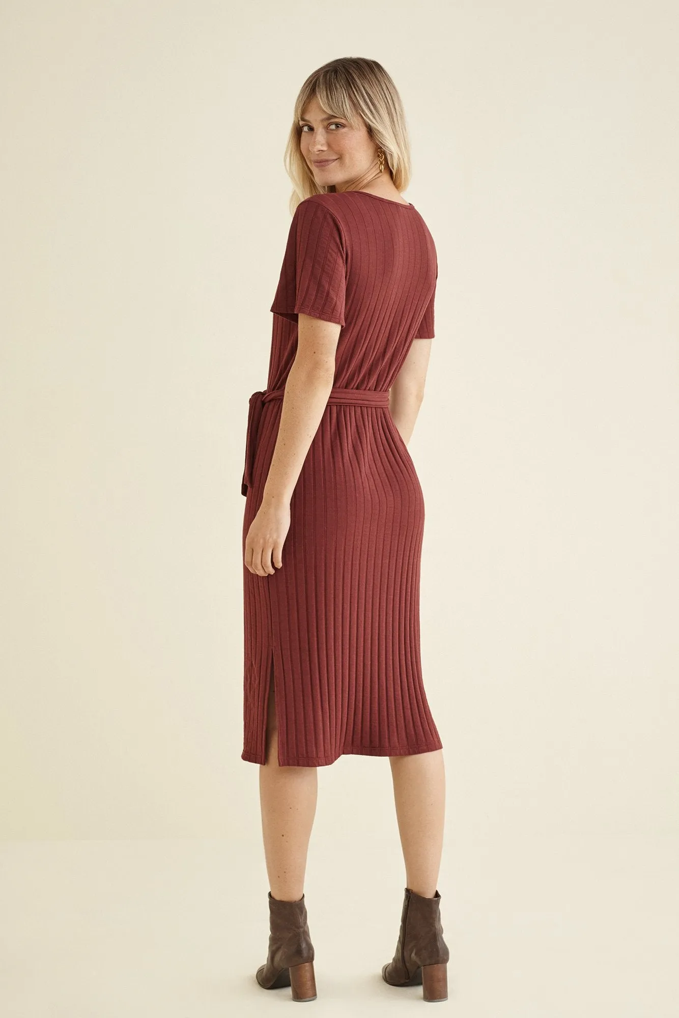 Nyckette Ribbed Dress