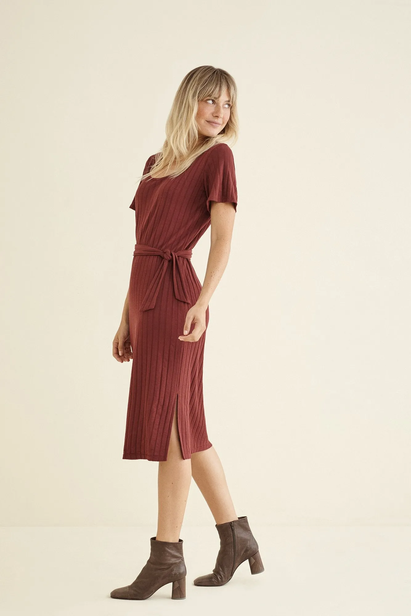 Nyckette Ribbed Dress