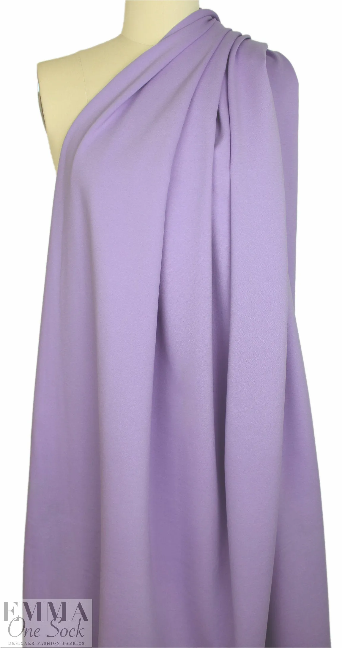 Oeko-Tex cert. rayon blend ponte - lilac breeze