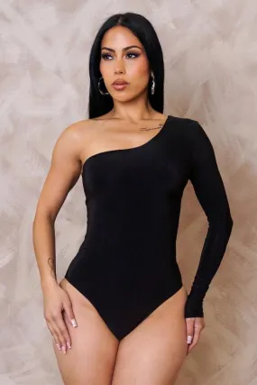 One Sleeve Shoulder Bodysuits