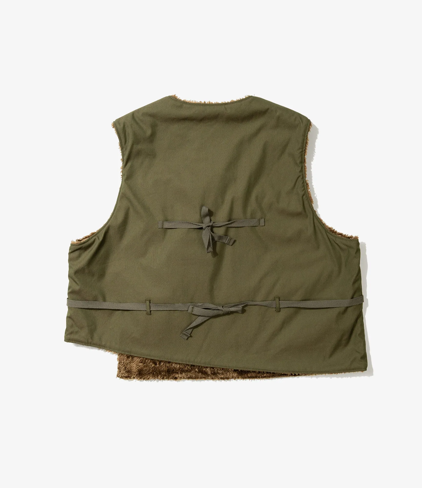 Over Vest – Olive Weather Poplin