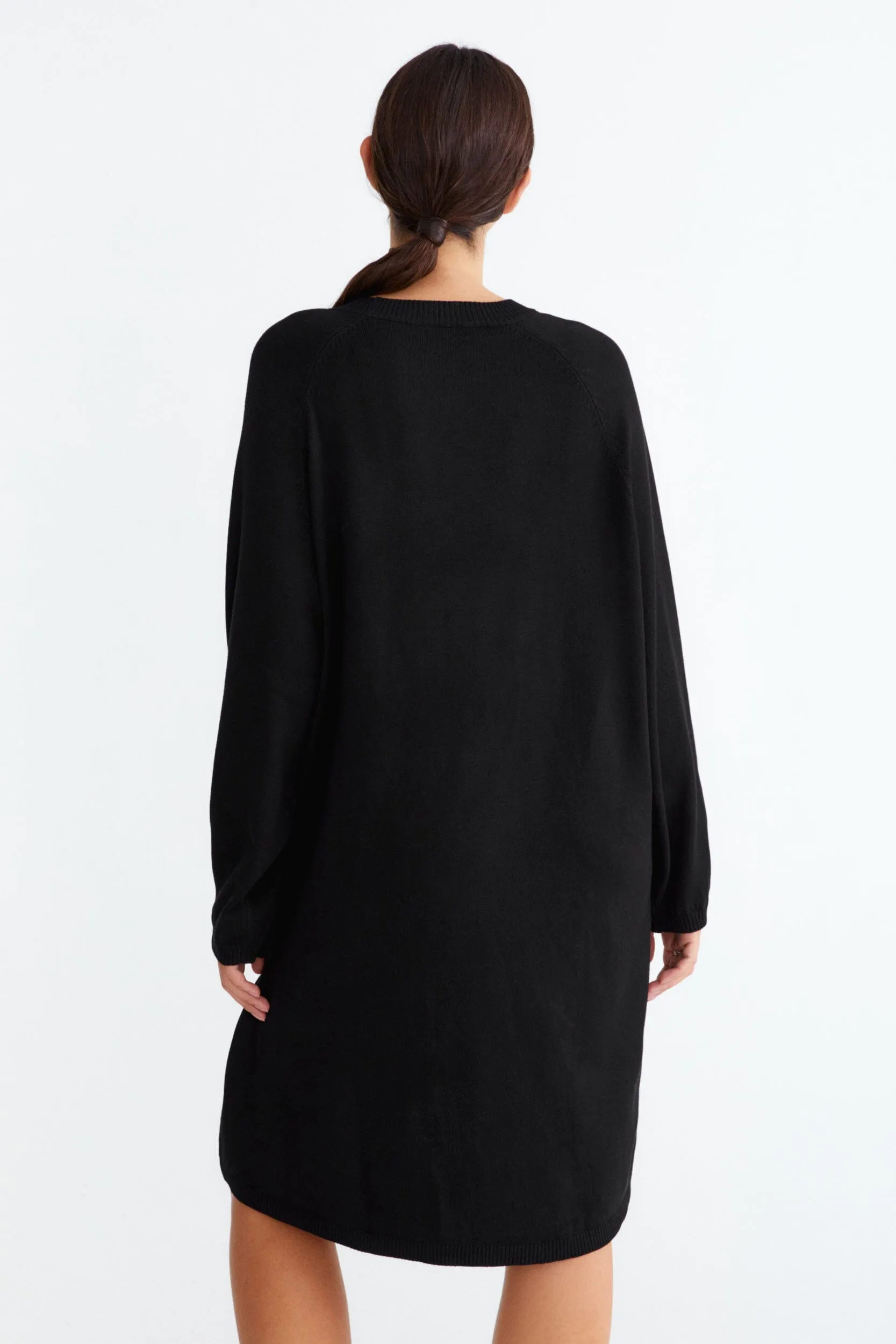 Oversized Long Sleeve Knit Dress