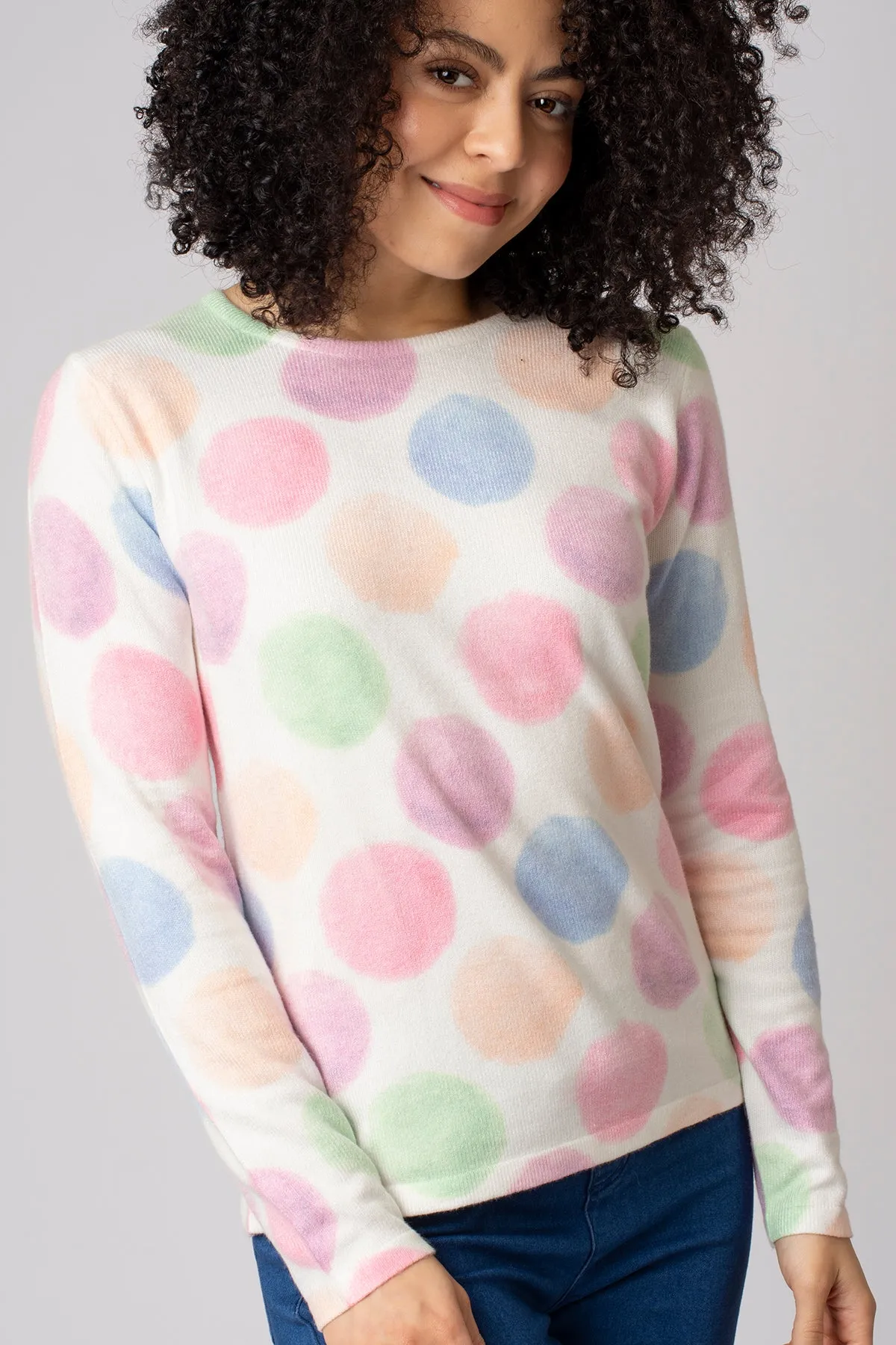 Painted Spot Lightweight Jumper