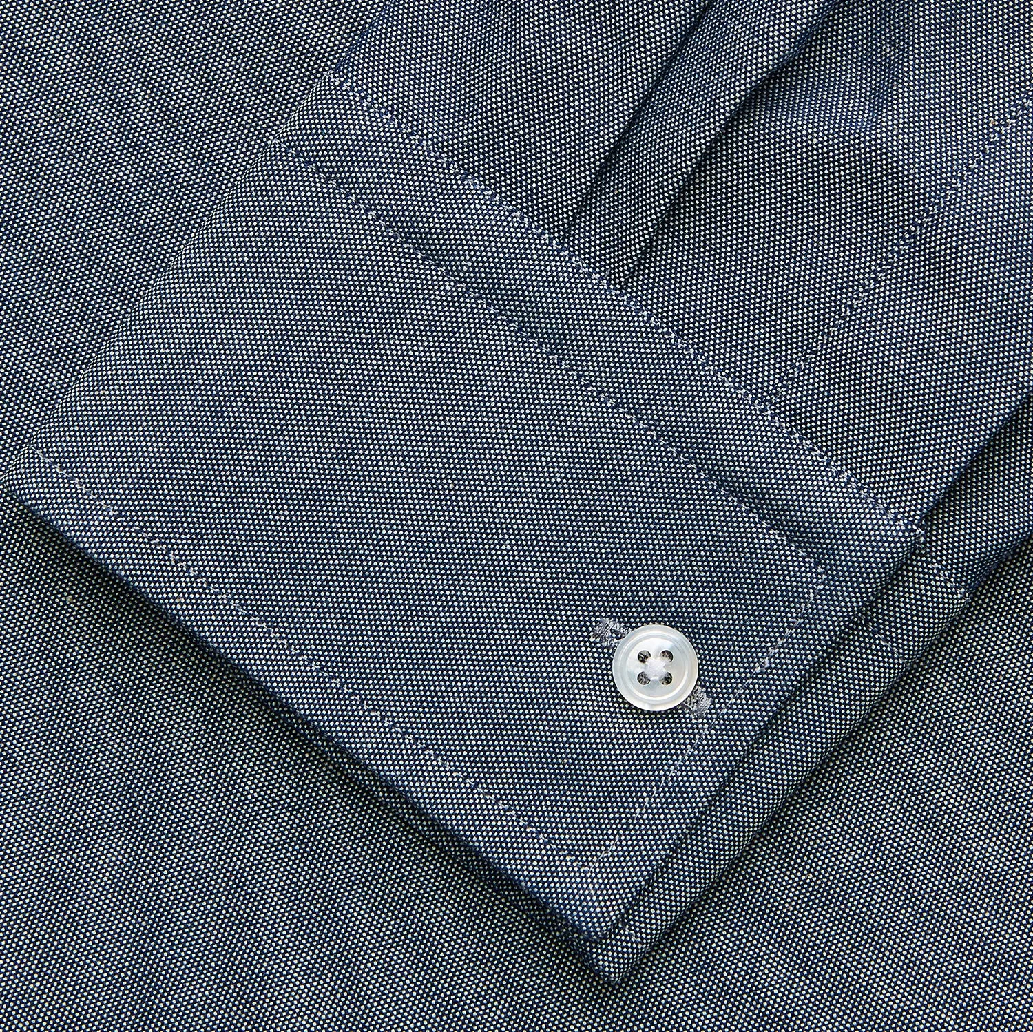 Plain Blue Oxford Cotton Weekend Fit Blake Shirt