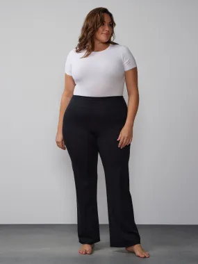 Plus Mid Rise Bootcut Yoga Pant