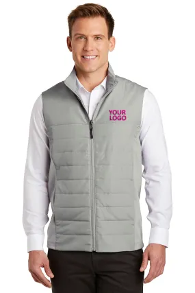 Port Authority Collective Insulated Branded Vests, Gusty Grey