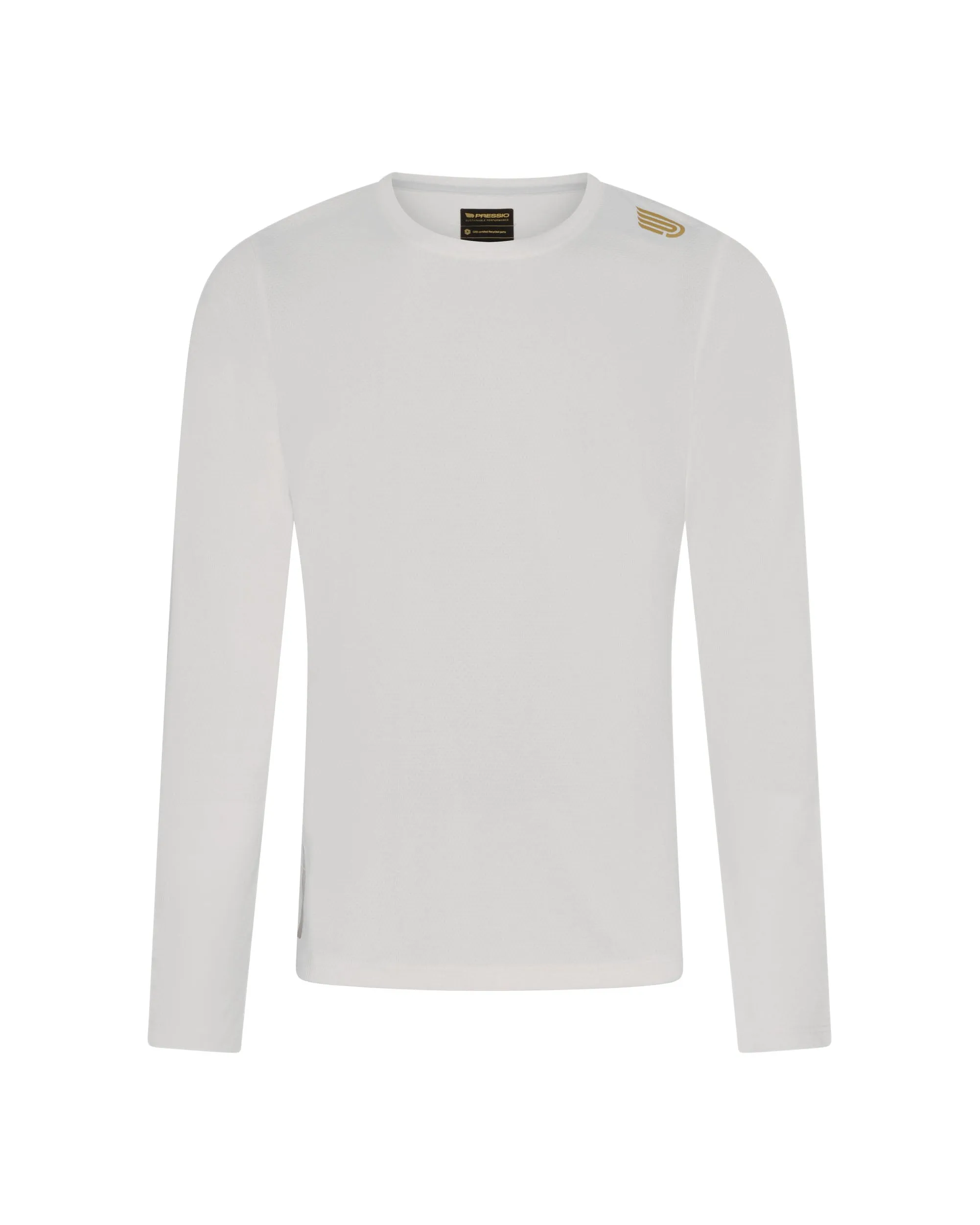 Pressio Bio Long Sleeve Top - White