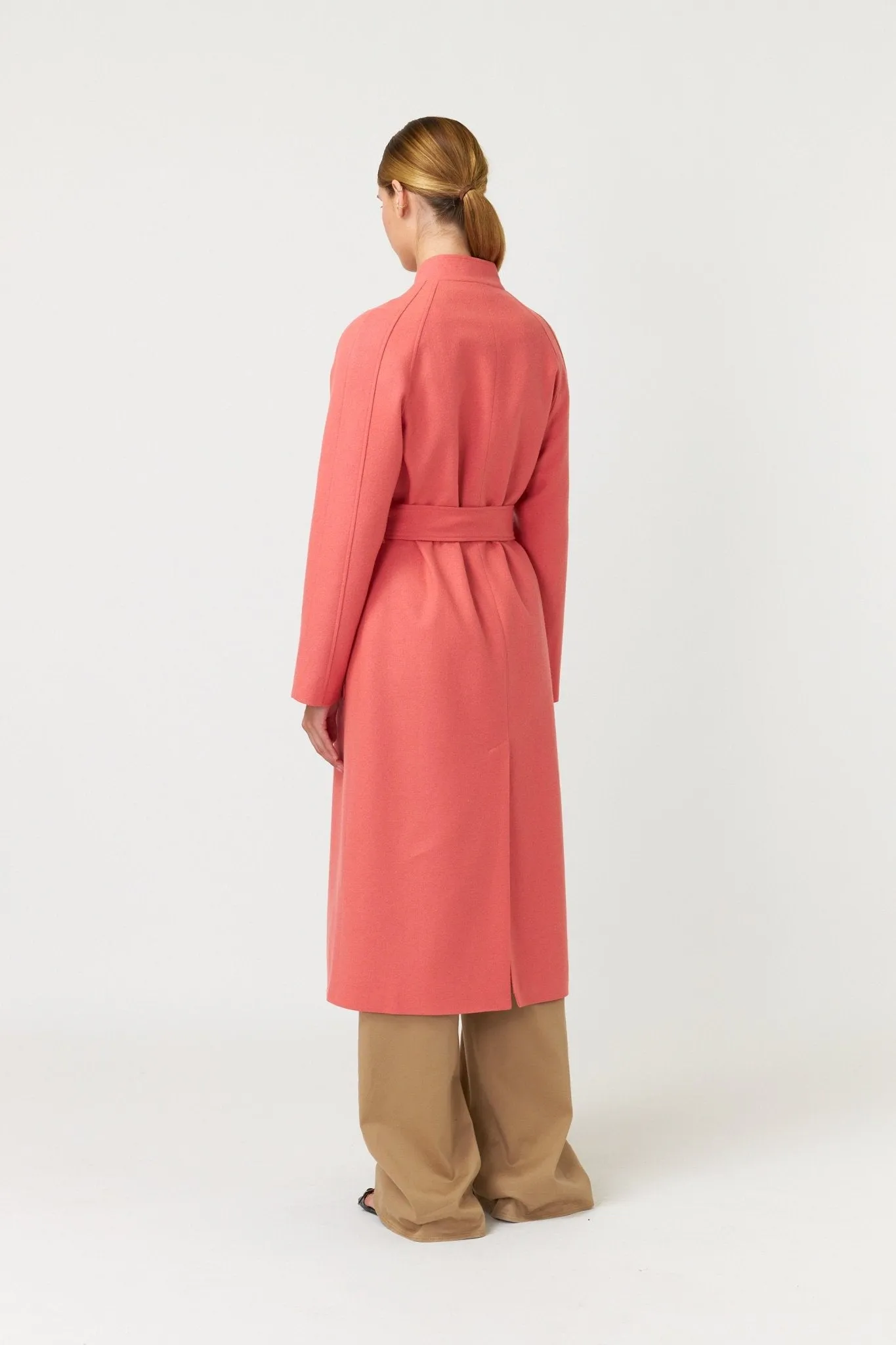 Quincy Coat | Coral