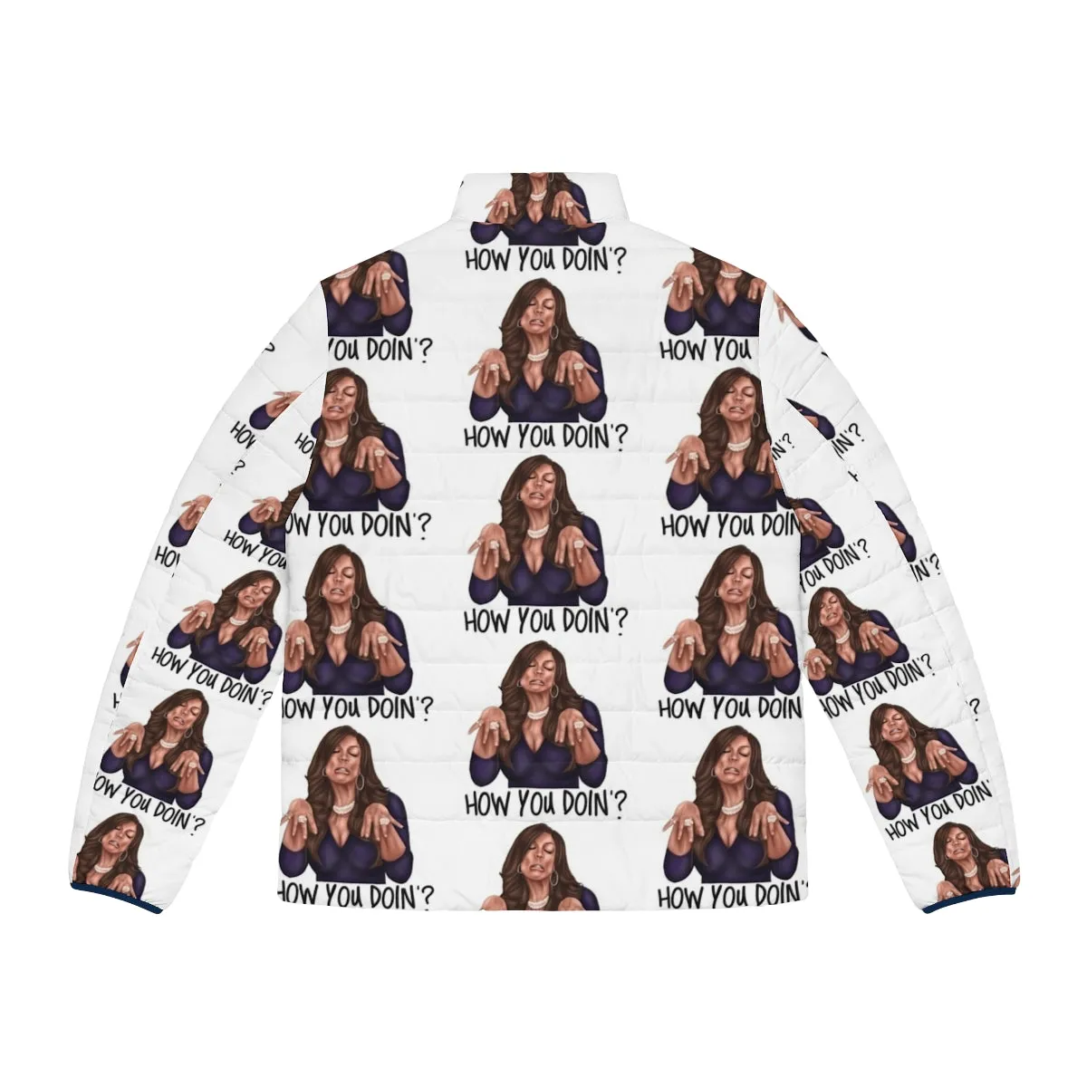 "How You Doin'?" Wendy Williams-Inspired Puffer Jacket