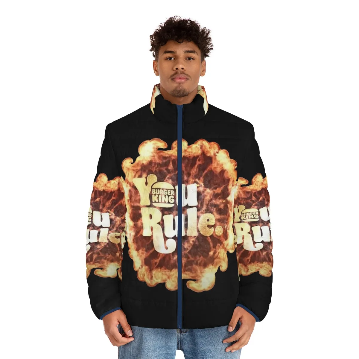 "You Rule" Puffer Jacket: The Burger King Inspired Streetwear Must-Have