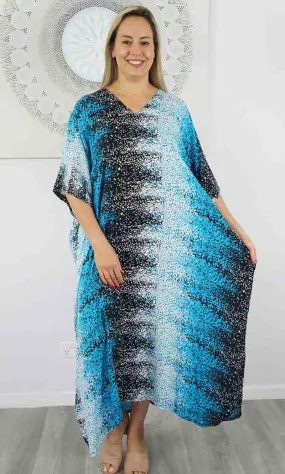 Rayon Kaftan Long Snow, More Colours