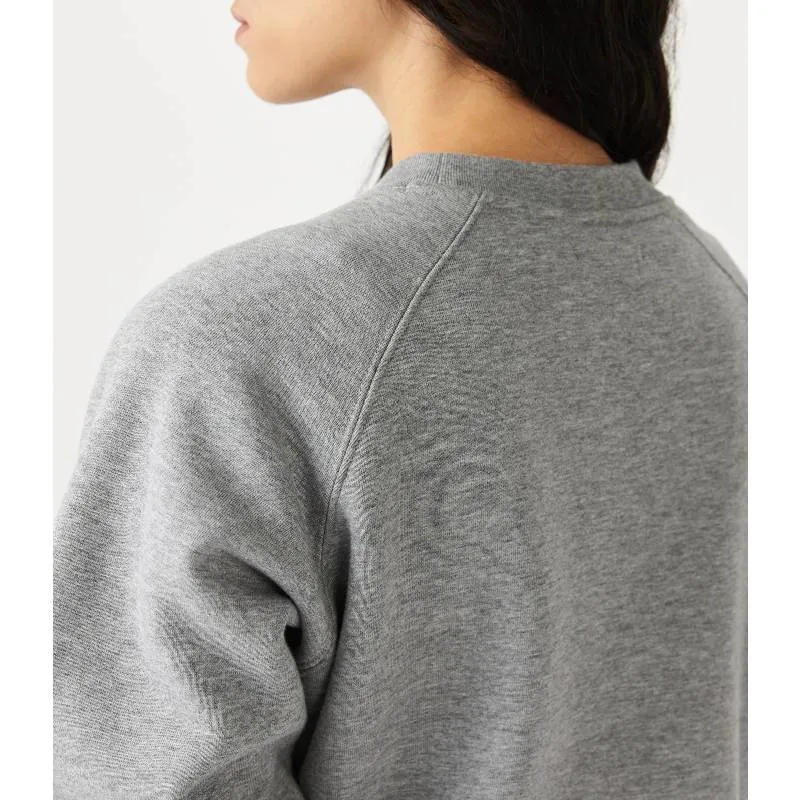 R.M.Williams Script Ladies Crew Neck Sweater - Grey/Blue