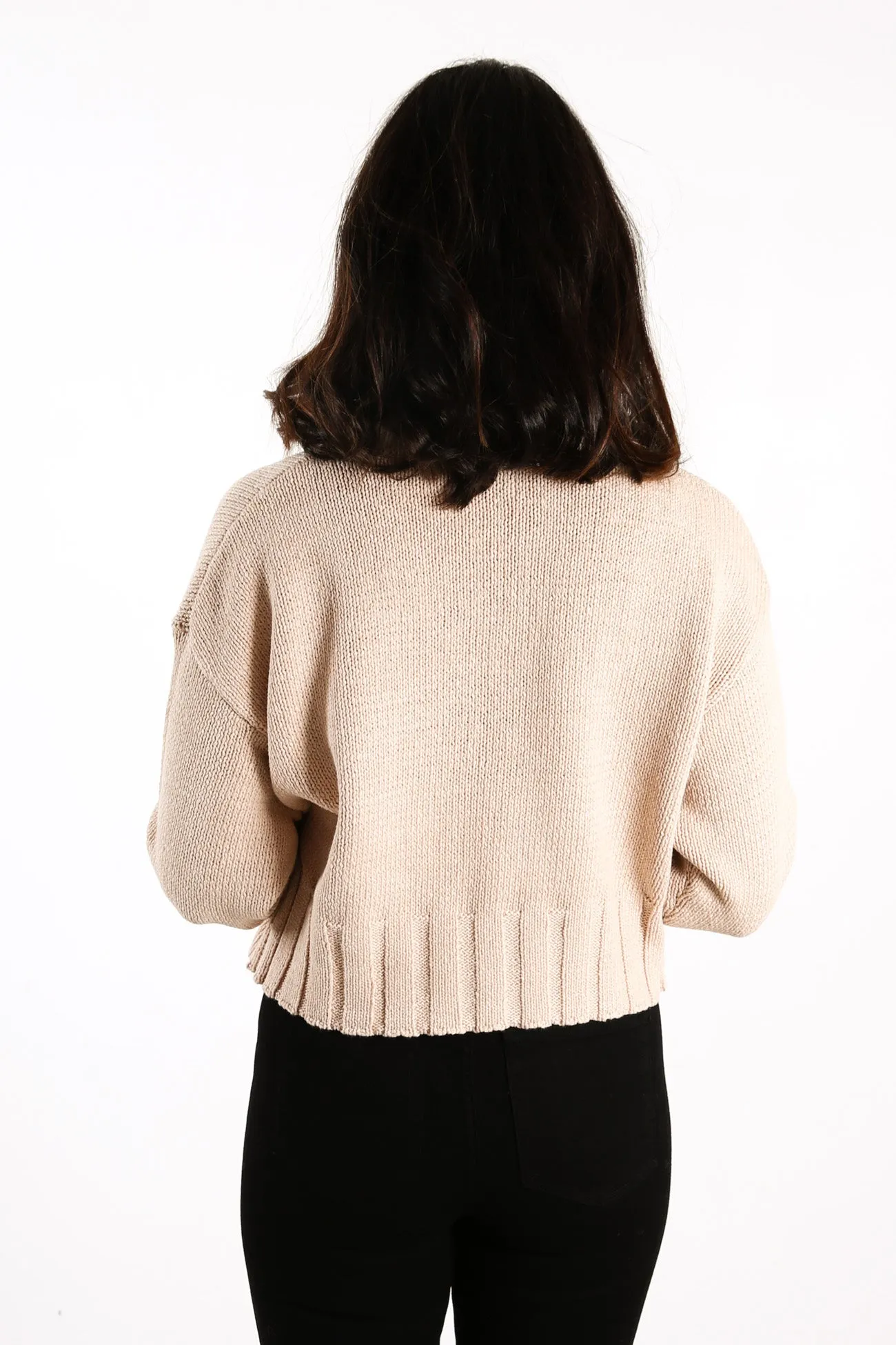 Rory Knit Jumper Almond