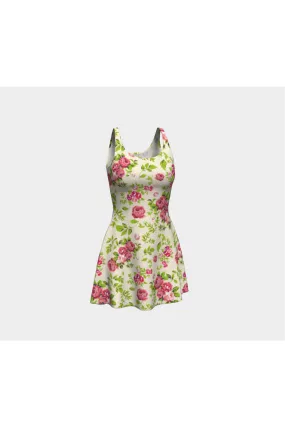 Rose Merry Flare Dress