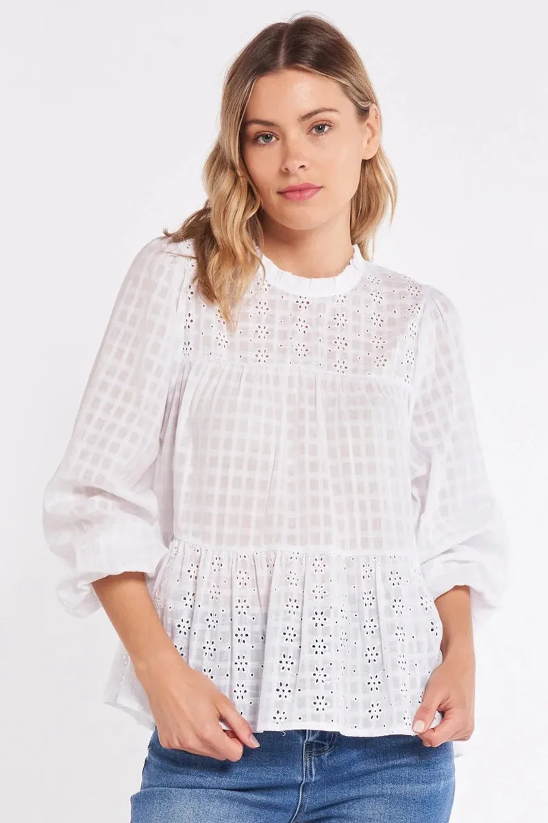 Sass - Sonia Top - White