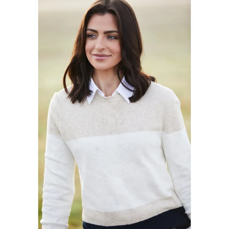 Schoffel Treyarnon Bay Ladies Jumper - Oat